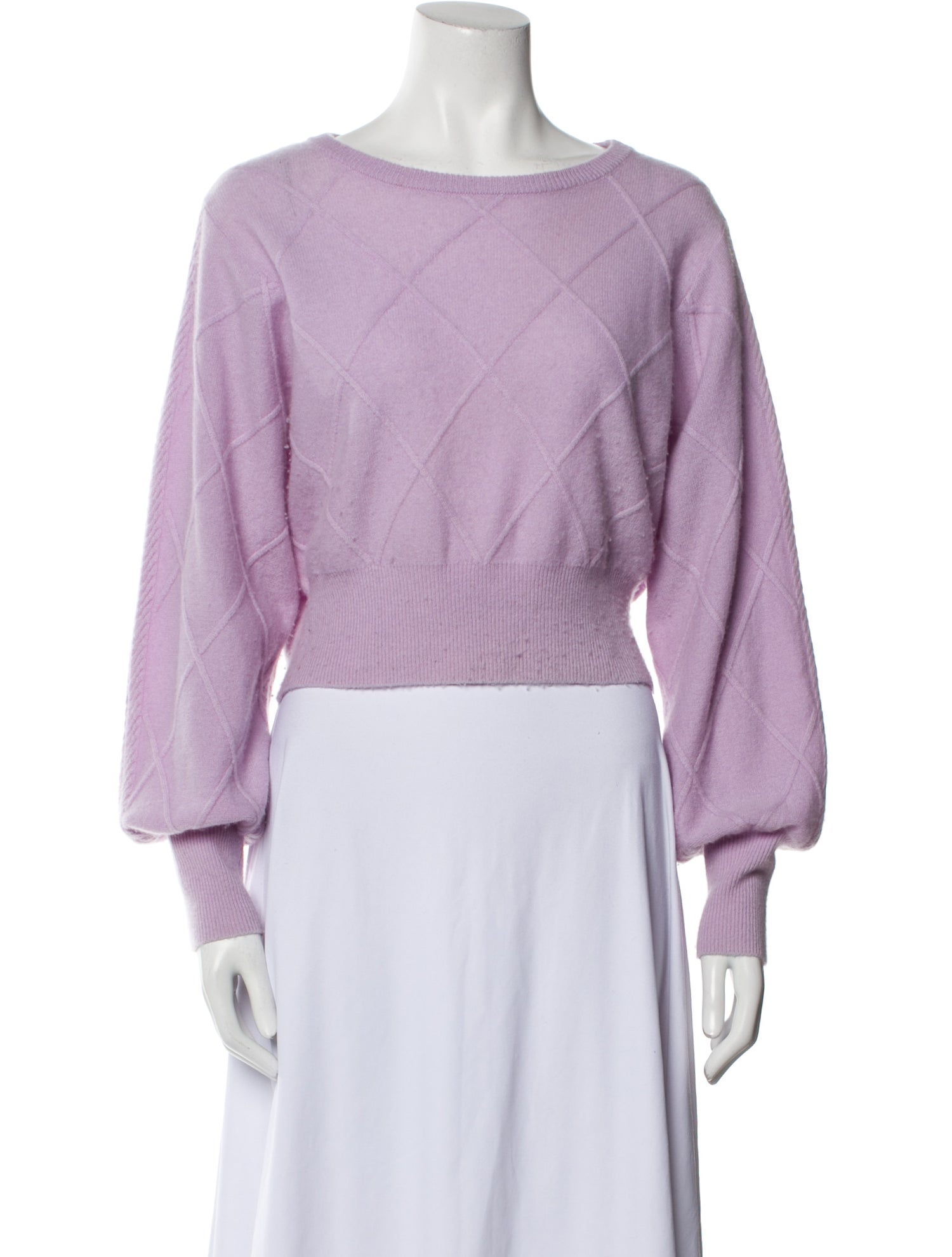 CRUSH. Cashmere Bateau Neckline Sweater